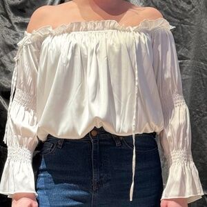 BY EGREIS OFF SHOULDER BODYSUIT